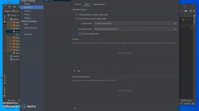 IntelliJ RoboCode ProjectSetUp смотреть онлайн