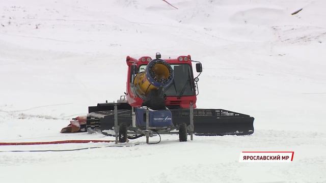 В Подолино продолжают готовиться к этапу Кубка мира по фристайлу в дисциплине лыжная акробатика смотреть онлайн