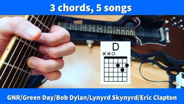 3 chords, 5 songs (Guns N Roses, green day, lynyrd skynyrd eric clapton bob dylan) by Samplaysmusic смотреть онлайн