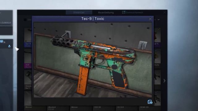 CS:GO | Tec-9 Toxic (Battle Scarred) Showcase смотреть онлайн