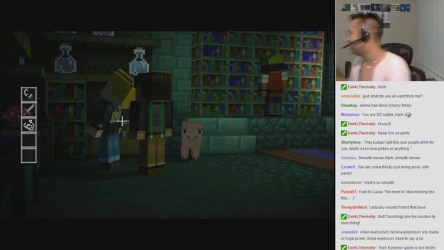 Let's Play Minecraft Story Mode (Blind) - Part 2 Lukas' Pants смотреть онлайн