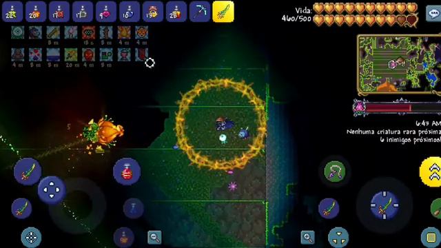 como derrotar a plantera facilmente de set melee - terraria expert смотреть онлайн