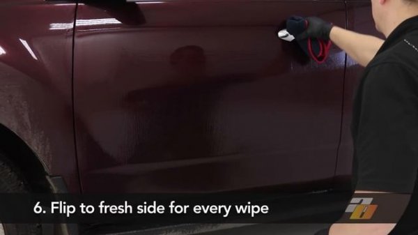 Using CarPro ECH2O Waterless Car Wash