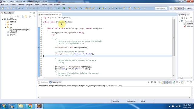 What is StringWriter in Java? | Java IO | Java Tutorial смотреть онлайн