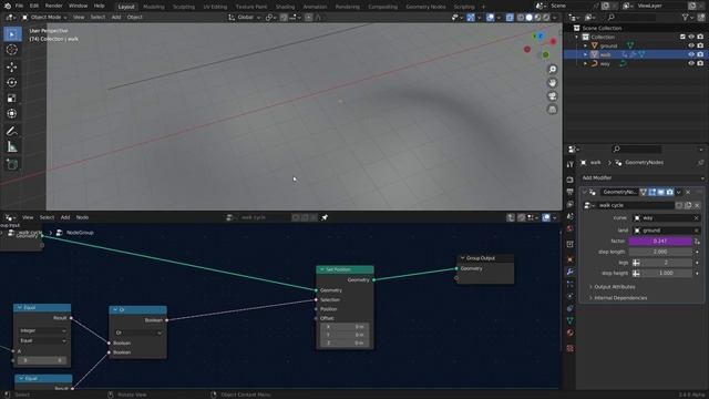So I made Procedural animation in blender! смотреть онлайн