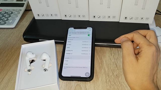 วิธีเชื่ิอมต่อหูฟังบลูทูธไร้สาย 2 ข้างพร้อมกัน смотреть онлайн