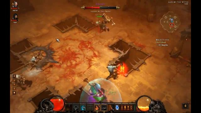 Diablo III - Magda - Boss - Tactics смотреть онлайн