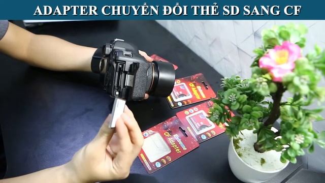 ADAPTER SD TO CF - THIẾT BỊ GIÚP BIẾN THẺ NHỚ SD THÀNH THẺ NHỚ CF - MÁY ẢNH TIỂU HIẾU смотреть онлайн