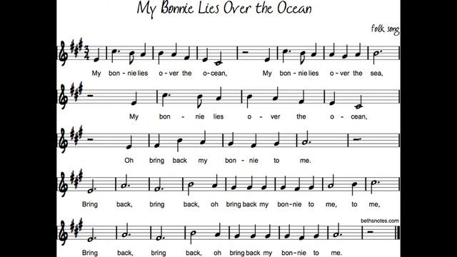 My Bonnie Lies Over the Ocean смотреть онлайн