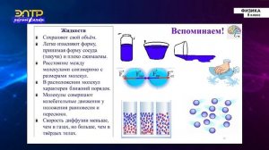 8-класс | Физика |  Поверхностное натяжение.  Сила поверхностного натяжения