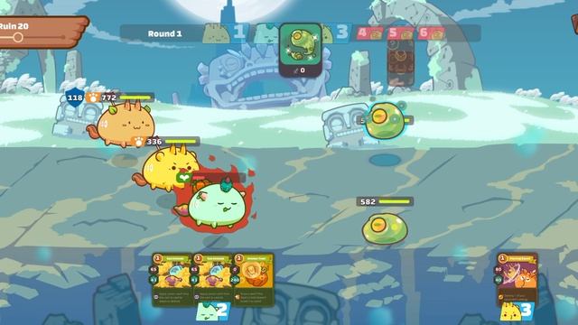 HOW TO WIN RUINS 20 ADVENTURE PVE AXIE INFINITY смотреть онлайн