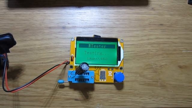 Транзистор тестер.ESR LCR-meter. смотреть онлайн