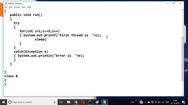 Difference between start() and run() method in Java | Giri's Tech Hub | Java смотреть онлайн