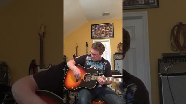 Epiphone EJ-160E John Lennon model review смотреть онлайн