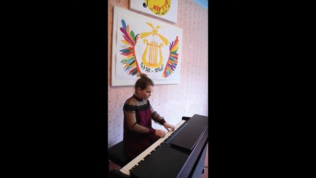Буряк Анастасія - А. Казелла "Полька-галоп" смотреть онлайн
