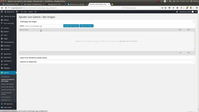 Tuto vidéo : Utiliser NextGen Gallery avec Wordpress смотреть онлайн