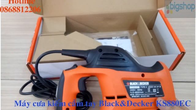 Máy cưa điện cầm tay Black & Decker KS880EC смотреть онлайн