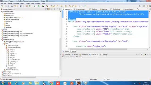 Spring Core - Episode 9(Autowiring using maven dependencies) смотреть онлайн