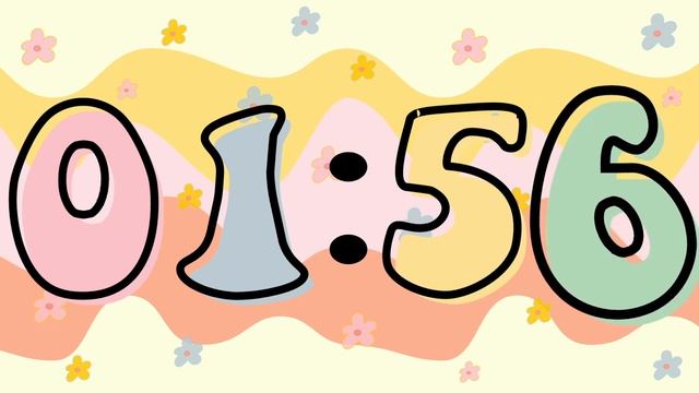 4 Minute Groovy Themed Timer смотреть онлайн