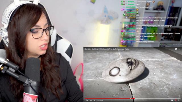 Rainbow Six Siege: Elite Iana YoRHa NieR:Automata Trailer REACTION !!! смотреть онлайн