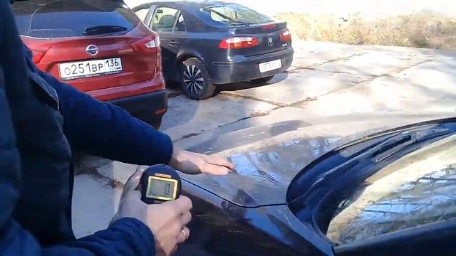 Автомобильный толщиномер Horstek TC 715 смотреть онлайн