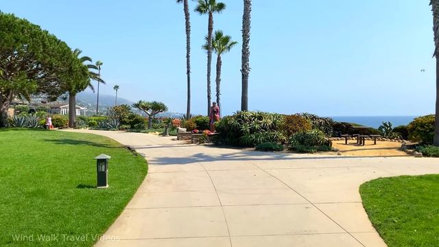 [4K] Treasure Island Park (Montage) In Laguna Beach, California USA - Scenic Walking Tour ?
