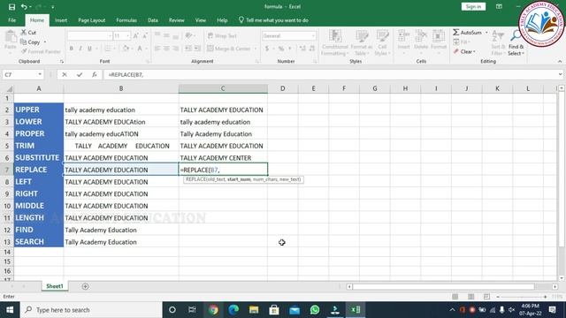 TEXT FORMATTING WITH FORMULA IN EXCEL TAMIL смотреть онлайн