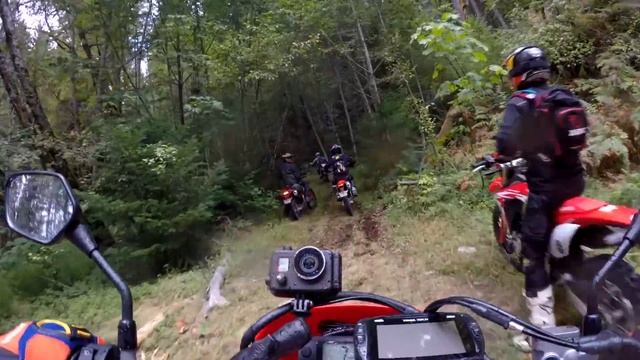 Honda CRF450L First Ride Review смотреть онлайн
