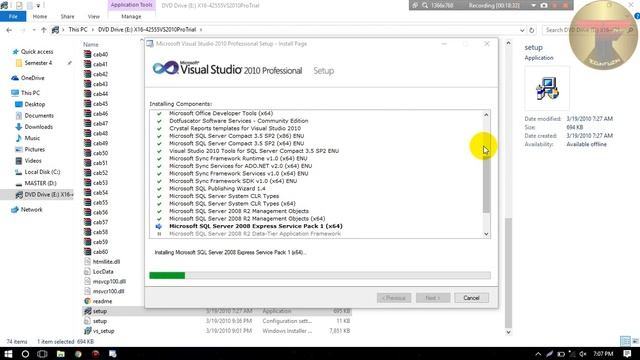 Cara mudah Install dan Aktivasi PERMANEN Visual Basic 2010 dengan keygen смотреть онлайн