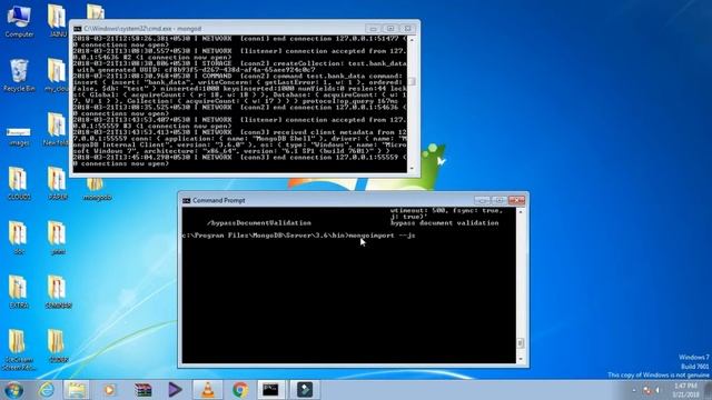 Loading up test data into mongodb смотреть онлайн