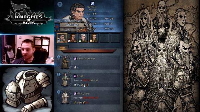 Which Class should you take based on your character Stats - Knights of Ages смотреть онлайн