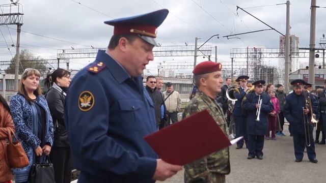 возвращение ГУФСИН Первоуральска из командировки в Грозный смотреть онлайн