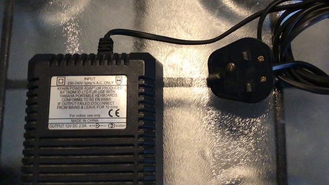 For Sale Yamaha PSR 550 540 340 350 12v DC mains power supply adaptor PSU UK 🇬🇧 смотреть онлайн