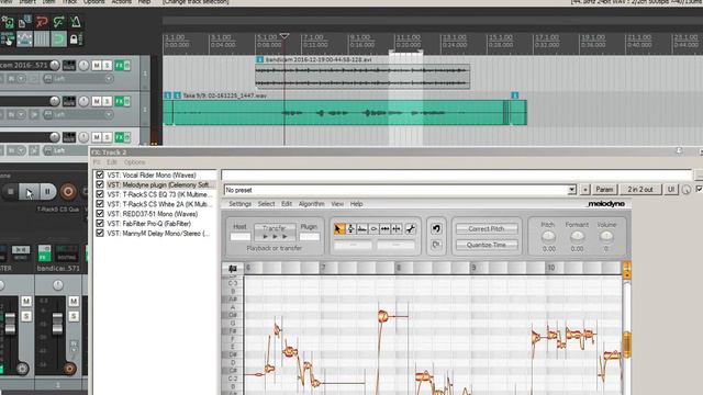 Celemony Melodyne   Исправляем вокал