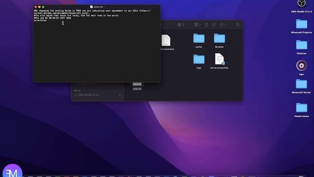 Как создать сервер в майнкрафт на MacOS? смотреть онлайн