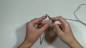 Цепочка из воздушных петель крючком