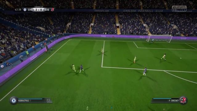 kobra37rus моя история FIFA 18# chelsea vs exeter city смотреть онлайн