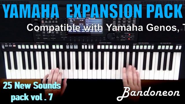 NEW Voices Pack vol. 7 for Yamaha Genos, Tyros 5, SX9/7/600, PSR 975, 775, 970, 770, 670, A5/3000 смотреть онлайн