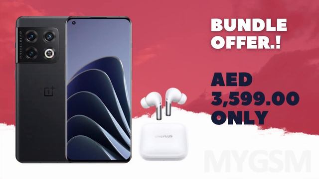 Oneplus 10 Pro 5G 256GB Black Global Version+OnePlus Buds Pro White Bundle Offer смотреть онлайн