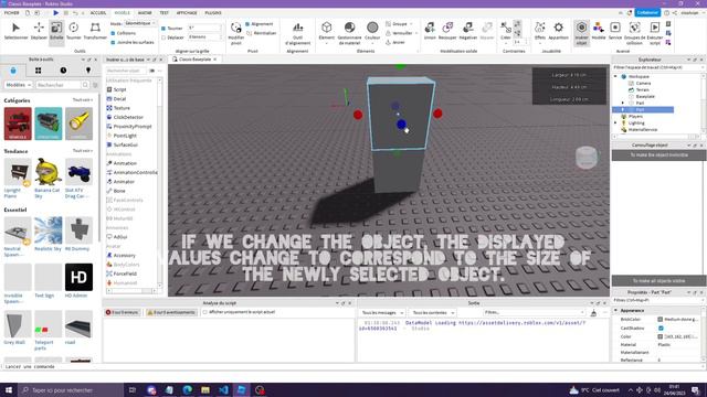 Roblox studio plugin [ ObjectDimensionDisplay ] смотреть онлайн