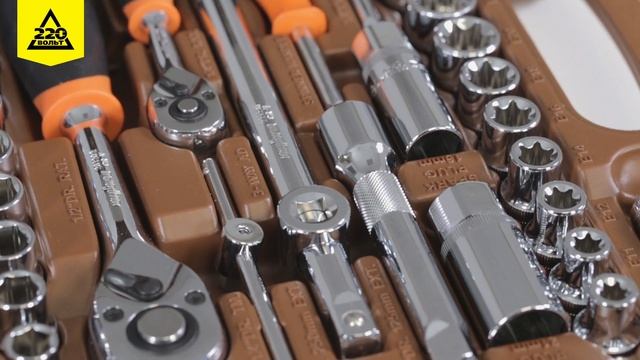 Обзор Набор торцевых головок OMBRA OMT108S смотреть онлайн