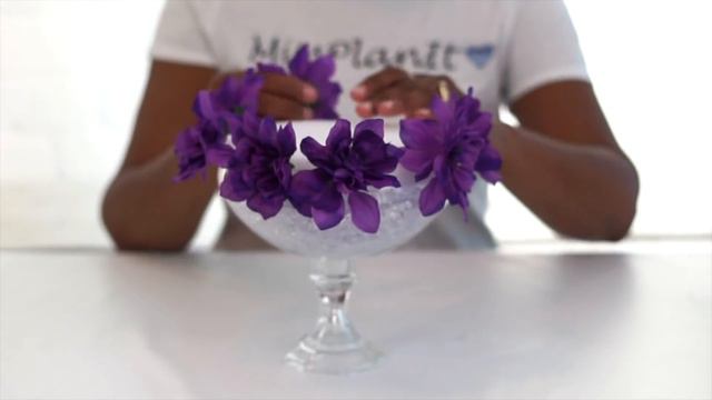 Dollar Tree Inspired Tall Elegant Wedding Centerpiece | Dollar Tree Centerpiece | DIY Tutorial смотреть онлайн