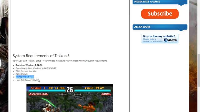 How To Download To Install Tekken 3 (Games Channel) смотреть онлайн
