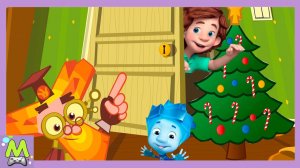 Фиксики Квест – детские игры вместе с Фиксиками.Новогоднее Приключение Фиксиков. Мультик Игра