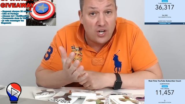 HAND SPINNER GIVEAWAY LIVE !!! Viens gagner ton SPINNER Thinkunboxing смотреть онлайн