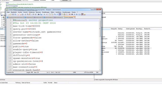 Hosted Minecraft-Server online mit FileZilla via FTP editieren/einstellen - Tutorial! смотреть онлайн