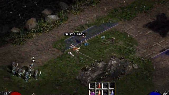 Solo Diablo 2 lvl 93 Javelin Amazon failure in Players 8 Secret Cow level смотреть онлайн