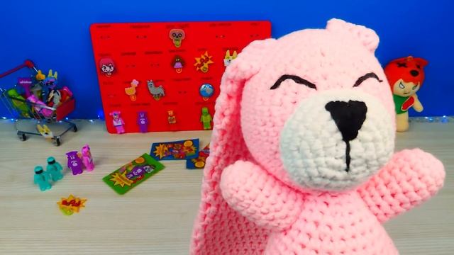 ПРИКОЛЫШИ вся коллекция! Новая акция в Магнит. Распаковка пакетиков сюрпризов от Зайки Лу