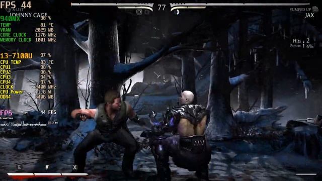 Mortal Kombat X | 940MX/130MX | i3 7100U | 12GB ram | Low End Pc | Benchmark смотреть онлайн