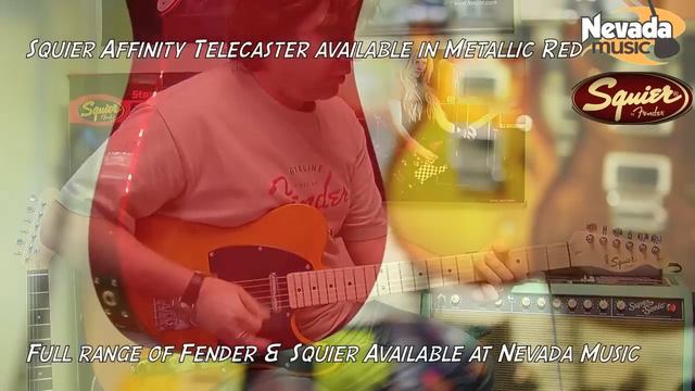 Squier Affinity Telecaster Blonde Demo - Damon @ PMT смотреть онлайн